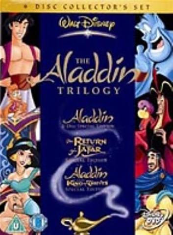 Aladdin Trilogy, Disney (U) 4 Disc